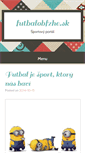Mobile Screenshot of futbalobfzhe.sk