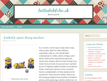 Tablet Screenshot of futbalobfzhe.sk